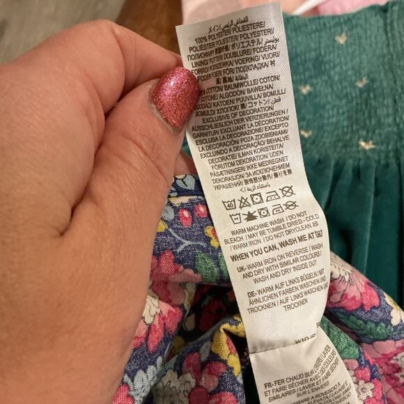 Mini Boden Girls Velvet Dress Size 9 10 Holiday Festive Classic Preppy Formal - Picture 7 of 7